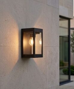 Lumina solar wall lamp