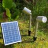 Sheldon solar spot lights