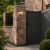 Solar wall light Maxlumen Nero
