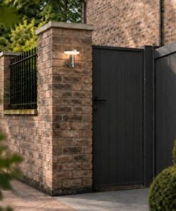 Solar wall light Maxlumen Nero