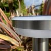 Nero solar post light