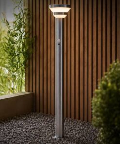 solar post light adora grande