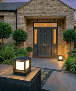 Solar Pillar Box Light